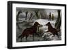 Wild Duck Hunting, 1880-Basil Bradley-Framed Giclee Print