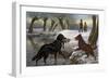 Wild Duck Hunting, 1880-Basil Bradley-Framed Giclee Print