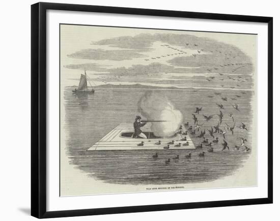 Wild Duck Shooting on the Potomac-null-Framed Giclee Print