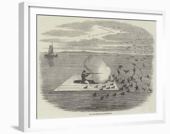 Wild Duck Shooting on the Potomac-null-Framed Giclee Print