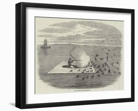 Wild Duck Shooting on the Potomac-null-Framed Giclee Print