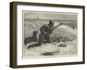 Wild-Duck Shooting-null-Framed Giclee Print