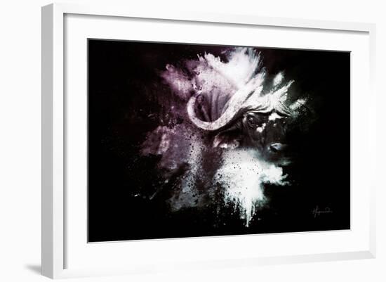 Wild Explosion Collection - The Cape Buffalo-Philippe Hugonnard-Framed Art Print