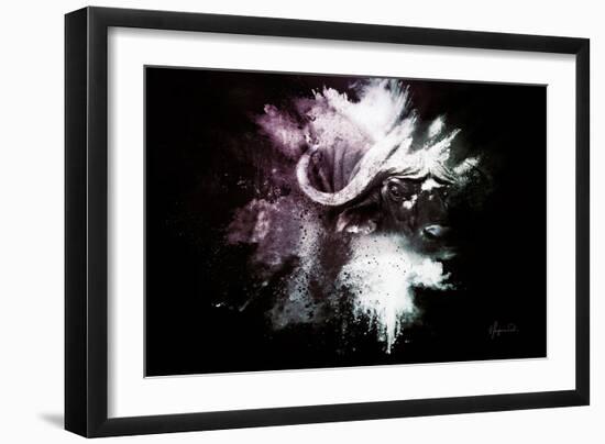 Wild Explosion Collection - The Cape Buffalo-Philippe Hugonnard-Framed Premium Giclee Print