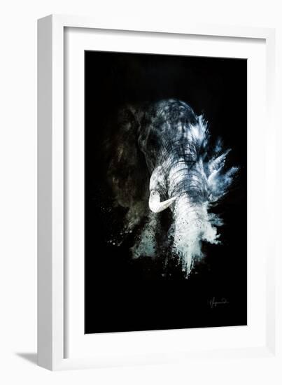 Wild Explosion Collection - The Elephant II-Philippe Hugonnard-Framed Art Print