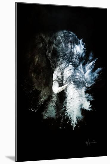 Wild Explosion Collection - The Elephant II-Philippe Hugonnard-Mounted Art Print