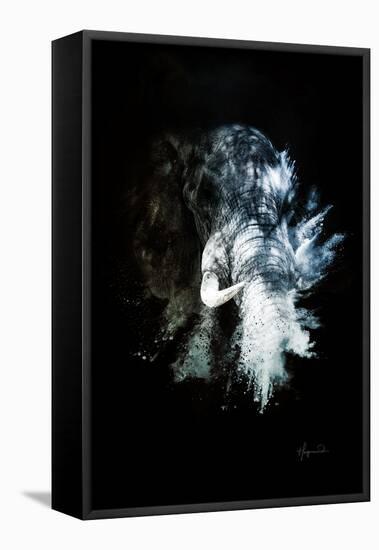 Wild Explosion Collection - The Elephant II-Philippe Hugonnard-Framed Stretched Canvas