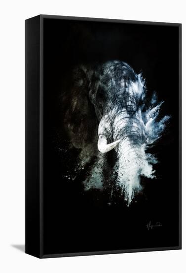 Wild Explosion Collection - The Elephant II-Philippe Hugonnard-Framed Stretched Canvas