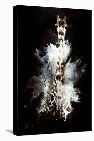 Wild Explosion Collection - The Giraffe-Philippe Hugonnard-Stretched Canvas