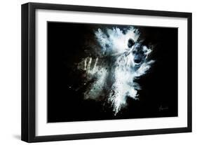 Wild Explosion Collection - The Hyena-Philippe Hugonnard-Framed Art Print