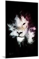 Wild Explosion Collection - The Lion-Philippe Hugonnard-Mounted Art Print