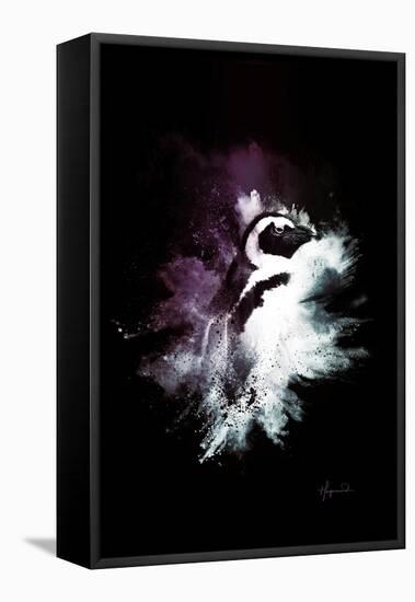Wild Explosion Collection - The Pinguin-Philippe Hugonnard-Framed Stretched Canvas