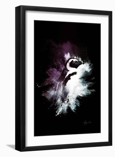 Wild Explosion Collection - The Pinguin-Philippe Hugonnard-Framed Art Print