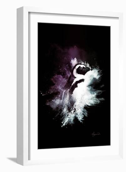 Wild Explosion Collection - The Pinguin-Philippe Hugonnard-Framed Art Print