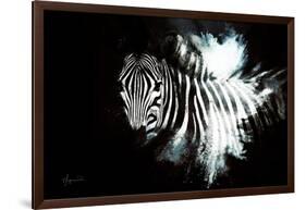 Wild Explosion Collection - The Zebra II-Philippe Hugonnard-Framed Art Print