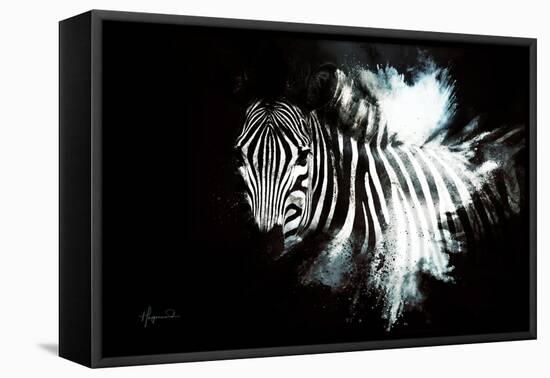 Wild Explosion Collection - The Zebra II-Philippe Hugonnard-Framed Stretched Canvas