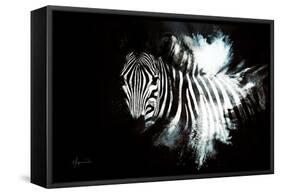 Wild Explosion Collection - The Zebra II-Philippe Hugonnard-Framed Stretched Canvas