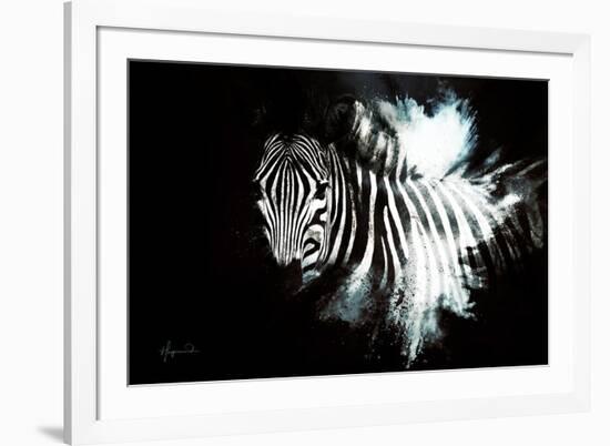 Wild Explosion Collection - The Zebra II-Philippe Hugonnard-Framed Art Print