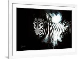 Wild Explosion Collection - The Zebra II-Philippe Hugonnard-Framed Art Print