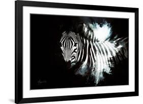 Wild Explosion Collection - The Zebra II-Philippe Hugonnard-Framed Art Print