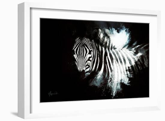 Wild Explosion Collection - The Zebra II-Philippe Hugonnard-Framed Art Print