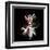 Wild Explosion Square Collection - The Antelope-Philippe Hugonnard-Framed Art Print