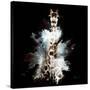 Wild Explosion Square Collection - The Giraffe-Philippe Hugonnard-Stretched Canvas