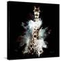 Wild Explosion Square Collection - The Giraffe-Philippe Hugonnard-Stretched Canvas