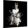 Wild Explosion Square Collection - The Giraffe-Philippe Hugonnard-Mounted Art Print