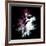 Wild Explosion Square Collection - The Pinguin-Philippe Hugonnard-Framed Art Print