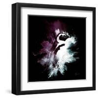 Wild Explosion Square Collection - The Pinguin-Philippe Hugonnard-Framed Art Print