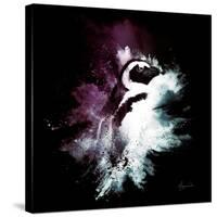 Wild Explosion Square Collection - The Pinguin-Philippe Hugonnard-Stretched Canvas