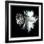 Wild Explosion Square Collection - The Zebra II-Philippe Hugonnard-Framed Art Print