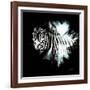 Wild Explosion Square Collection - The Zebra II-Philippe Hugonnard-Framed Art Print