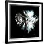 Wild Explosion Square Collection - The Zebra II-Philippe Hugonnard-Framed Art Print