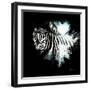 Wild Explosion Square Collection - The Zebra II-Philippe Hugonnard-Framed Art Print