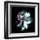 Wild Explosion Square Collection - The Zebra-Philippe Hugonnard-Framed Art Print