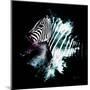 Wild Explosion Square Collection - The Zebra-Philippe Hugonnard-Mounted Art Print