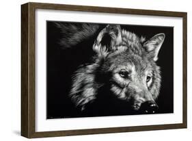 Wild Eyes-Julie Chapman-Framed Art Print