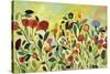 Wild Field-Kim Parker-Stretched Canvas