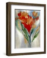 Wild Flower Bouquet-Leah Rei-Framed Art Print