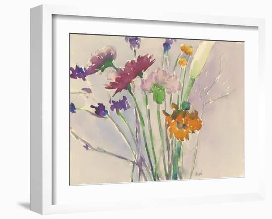 Wild Flower Cuttings-null-Framed Art Print