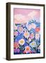 Wild Flower Field-Treechild-Framed Giclee Print