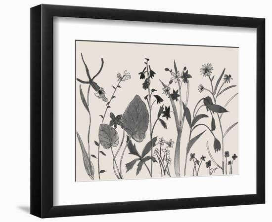 Wild Flower Parade-Beverly Dyer-Framed Art Print