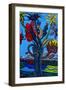 Wild Flowers, 2002-Adrian Wiszniewski-Framed Giclee Print