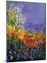 Wild Flowers 454120-Pol Ledent-Mounted Art Print