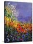 Wild Flowers 454120-Pol Ledent-Stretched Canvas