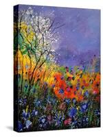 Wild Flowers 454120-Pol Ledent-Stretched Canvas