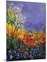 Wild Flowers 454120-Pol Ledent-Mounted Art Print