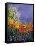 Wild Flowers 454120-Pol Ledent-Framed Stretched Canvas